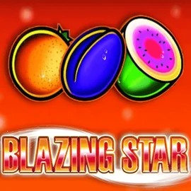 Blazing Star slot logo by Merkur Gaming at Cowboy Spin Casino