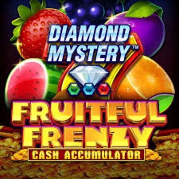 Diamond Mystery Fruitful Frenzy Cash Accumulator slot visual from Greentube available on cowboyspincasino.at
