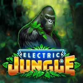 Electric Jungle slot logo by Atomic Slot Lab at Cowboy Spin Casino