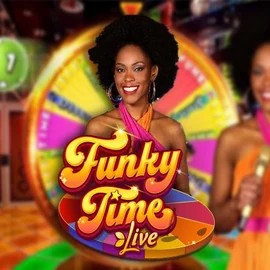 Try Funky Time slot by Evolution on cowboyspincasino.at – logo image