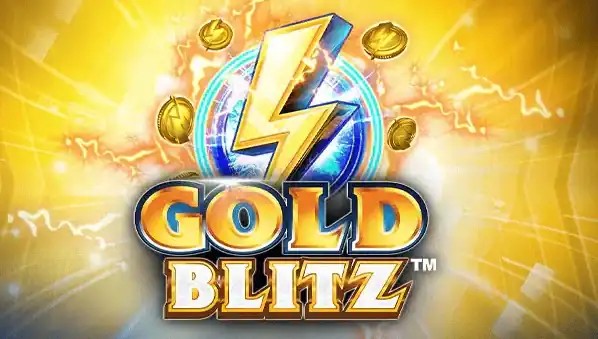 Gold Blitz logo by Fortune Factory Studios at Cowboy Spin Casino
