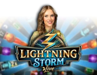 Lightning Storm logo by Evolution Cowboy Spin Casino