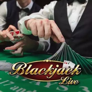 Live Casino logo of Live Blackjack from Evolution at Cowboy Spin Casino