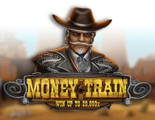 Money Train slot logo by Relax Gaming at Cowboy Spin Casino