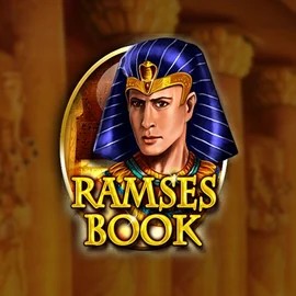 Ramses Book Deluxe online game logo by Gamomat on cowboyspincasino.at