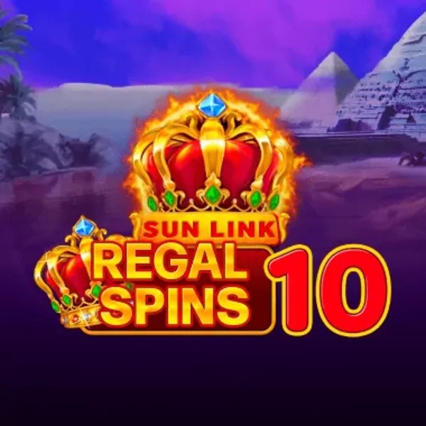 Regal Spins 10 logo by PatePlay Cowboy Spin Casino