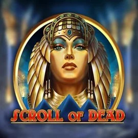 Slots logo of Scroll of Dead from Play'n GO at Cowboy Spin Casino