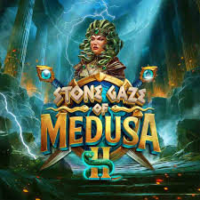 Official Slots logo: Stone Gaze of Medusa 2 by Stakelogic at Cowboy Spin Casino