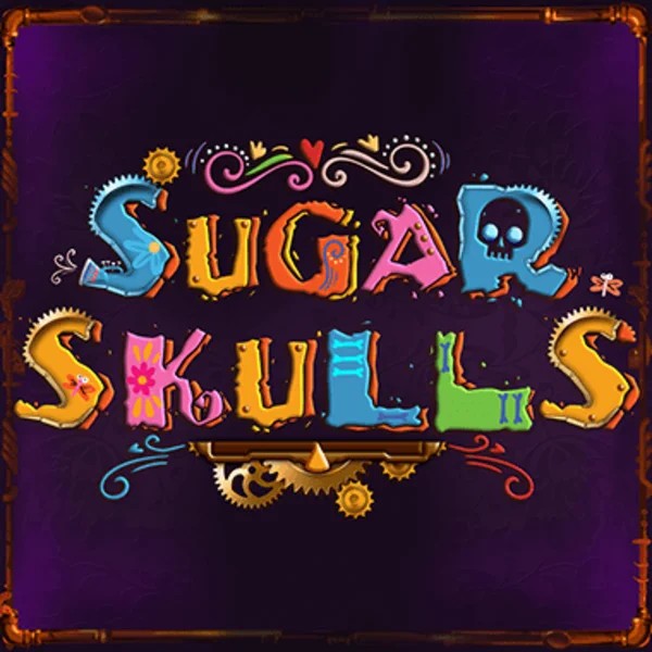 Sugar Skulls by Booming Games, showcased at cowboyspincasino.at – game logo