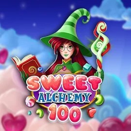 Sweet Alchemy 100 logo – Slots by Play'n GO at Cowboy Spin Casino