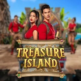 Treasure Island slot logo by Pragmatic Play at Cowboy Spin Casino